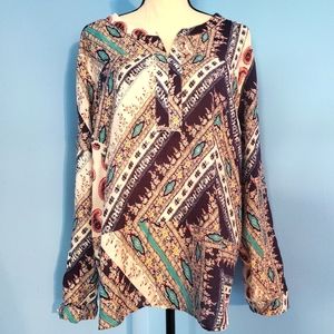 Van Heusen Paisley Blouse